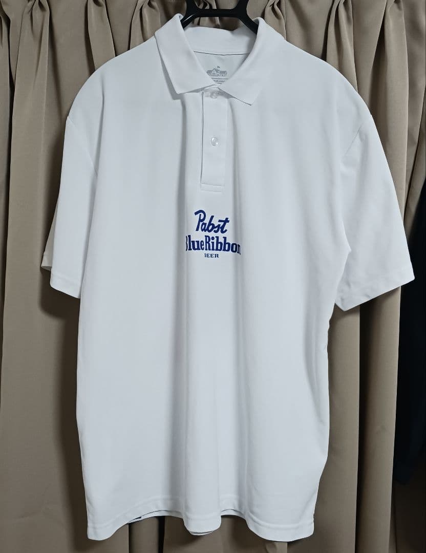 限定 clubhaus Pabst blue ribbon　ポロシャツ　XL