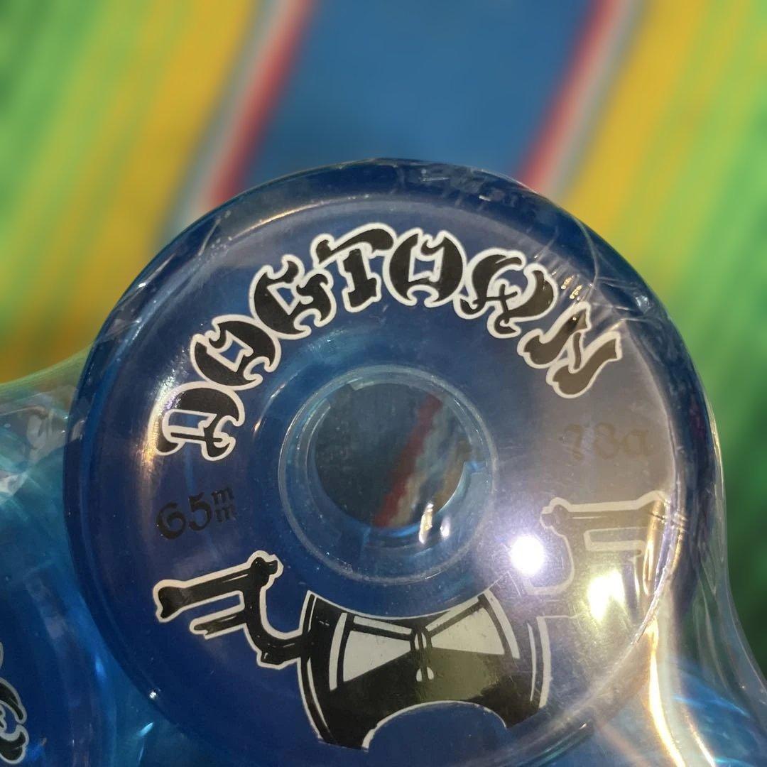 DOG TOWNスケートボードウィール 65mm 4個セット