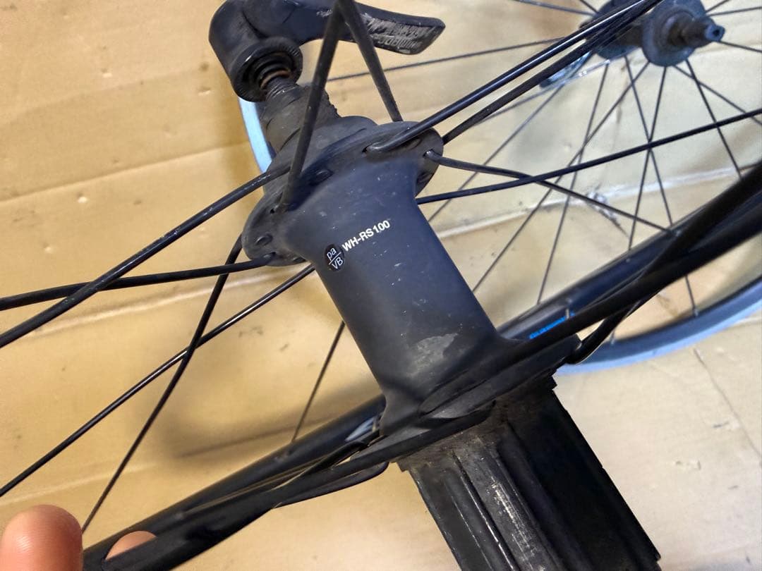 シマノ　WH-RS100 クリンチャー 　前後セット