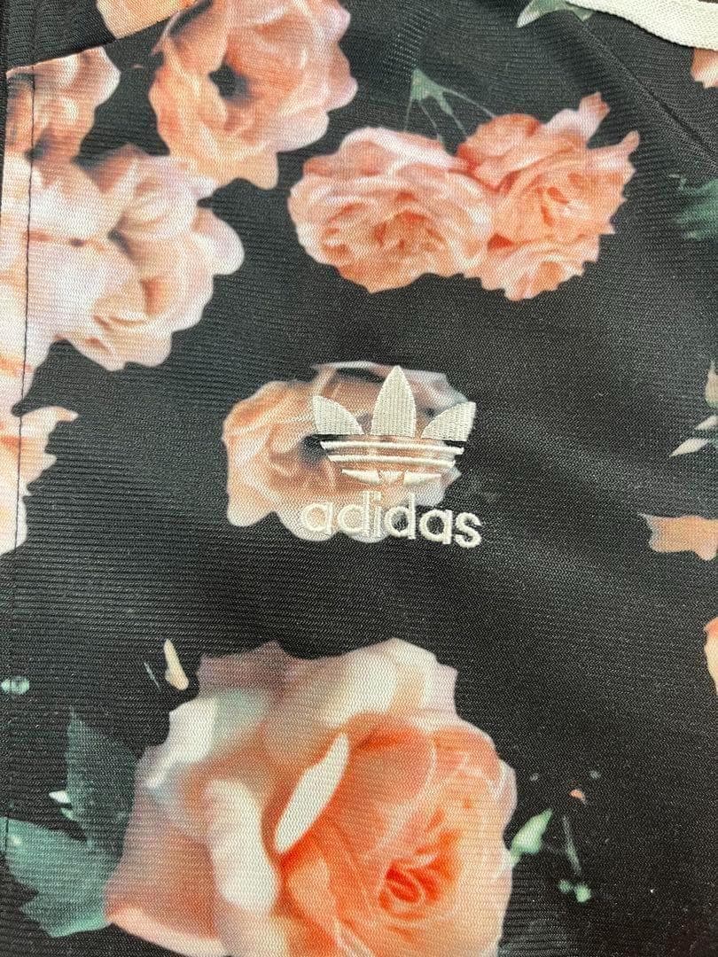 adidas アディダス ファイヤーバード トラックジャケット　花柄　刺繍