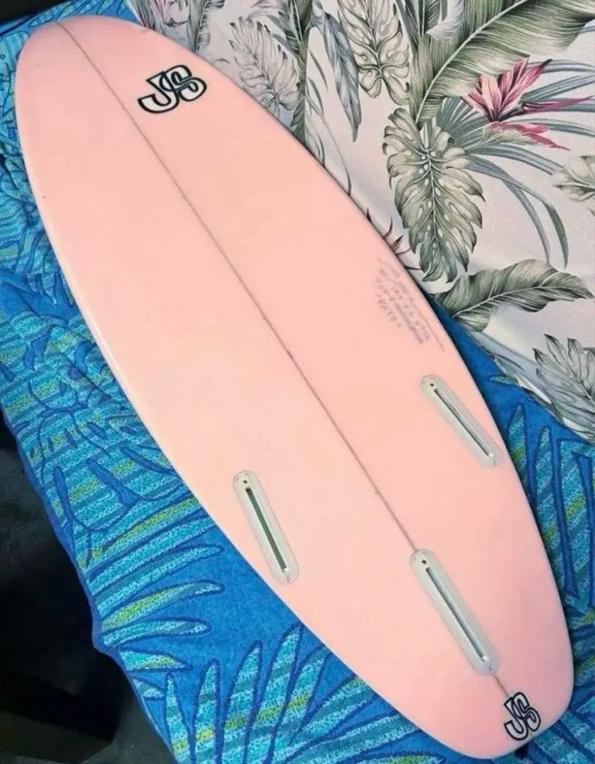 JS サーフボード 5'11ショートボード　フィン　デッキパッド　送料込み