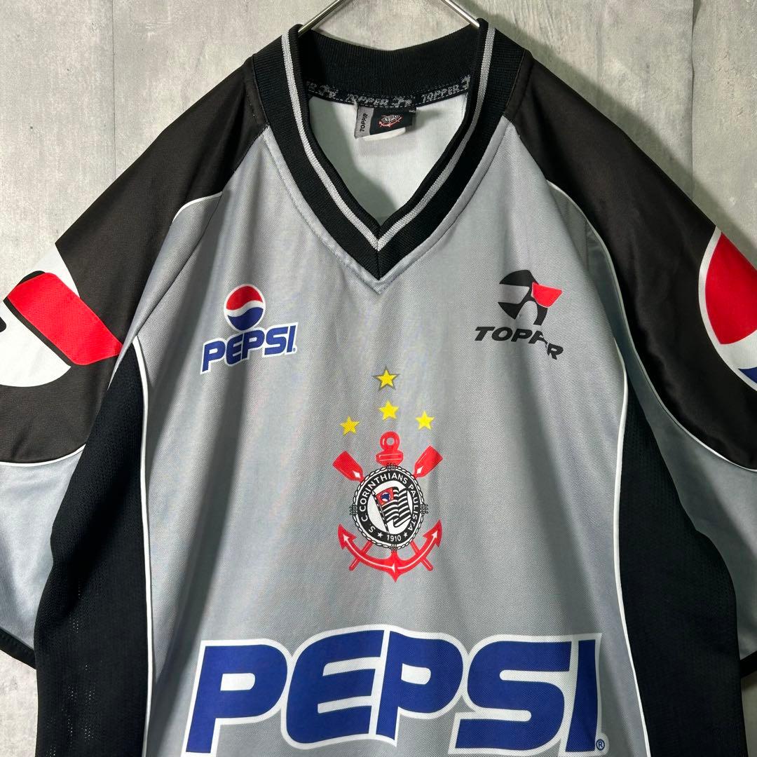 希少 SCコリンチャンス・パウリスタ 公式ユニフォーム Topper Pepsi