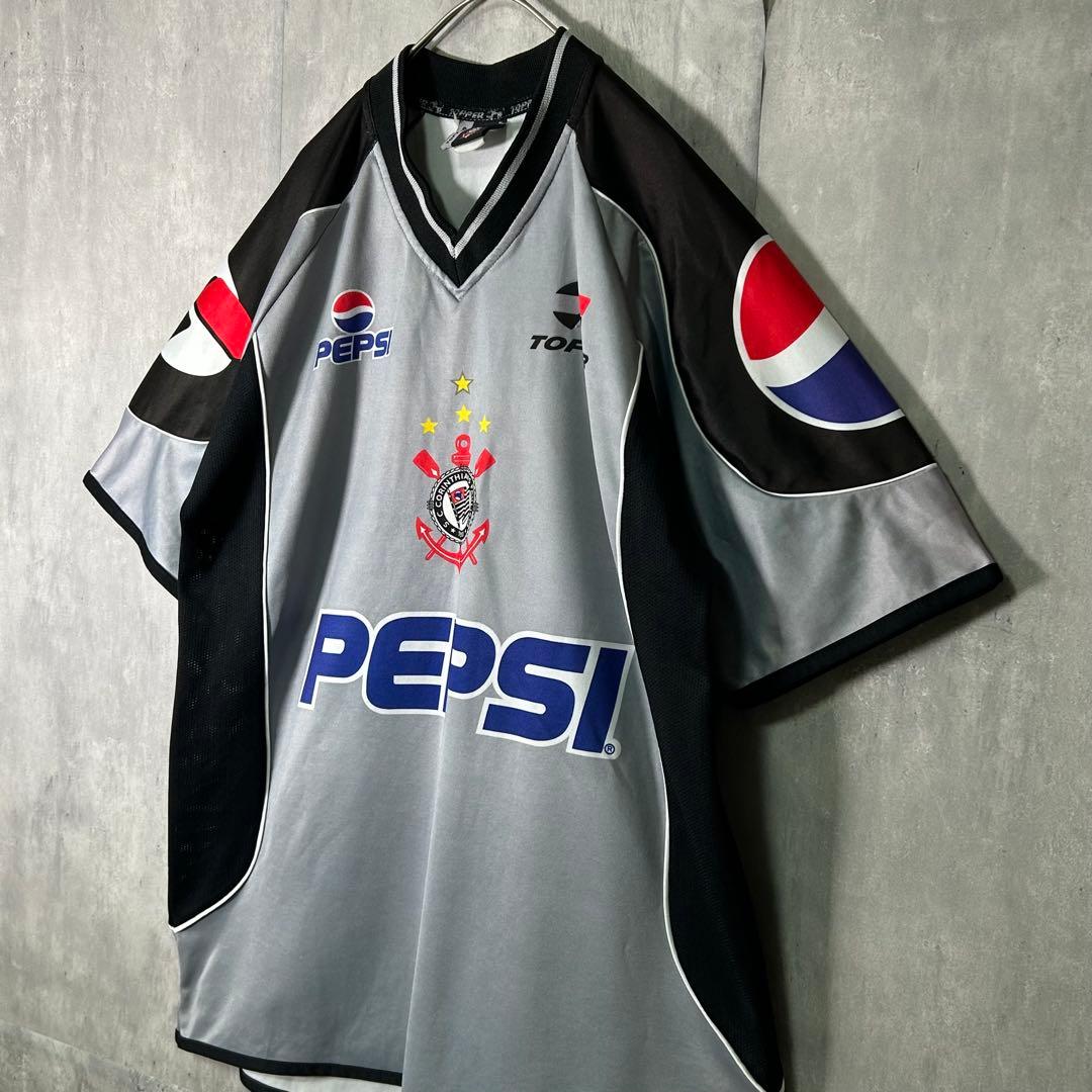 希少 SCコリンチャンス・パウリスタ 公式ユニフォーム Topper Pepsi