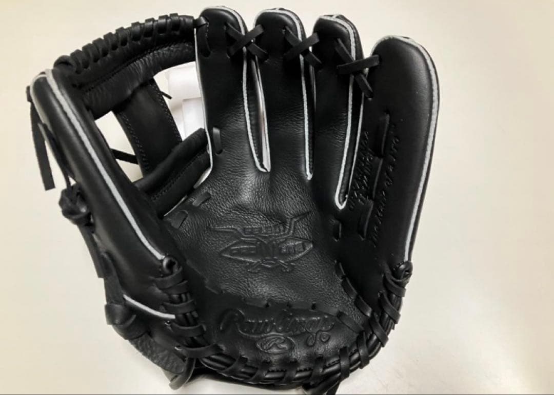 ローリングス黒 Rawlings軟式野球 /ソフトボール兼用グラブ 成人用