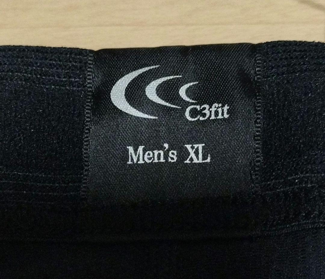 C3fit インパクトエアーハーフタイツ ブラック XL