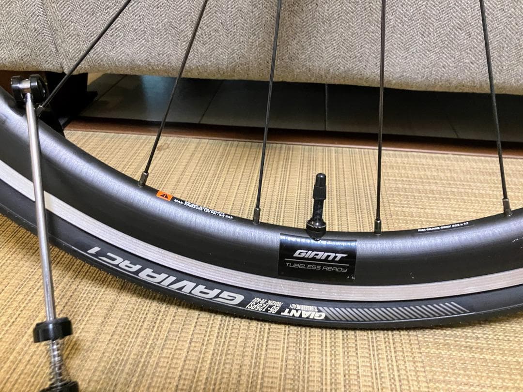 【新品未使用】GIANT P-A2 リムブレーキ用ホイール前後セット