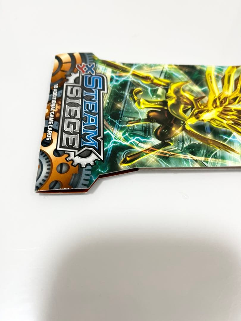 ポケモンカード未開封パックXYスチームシージSteamSiege海外激レア廃盤