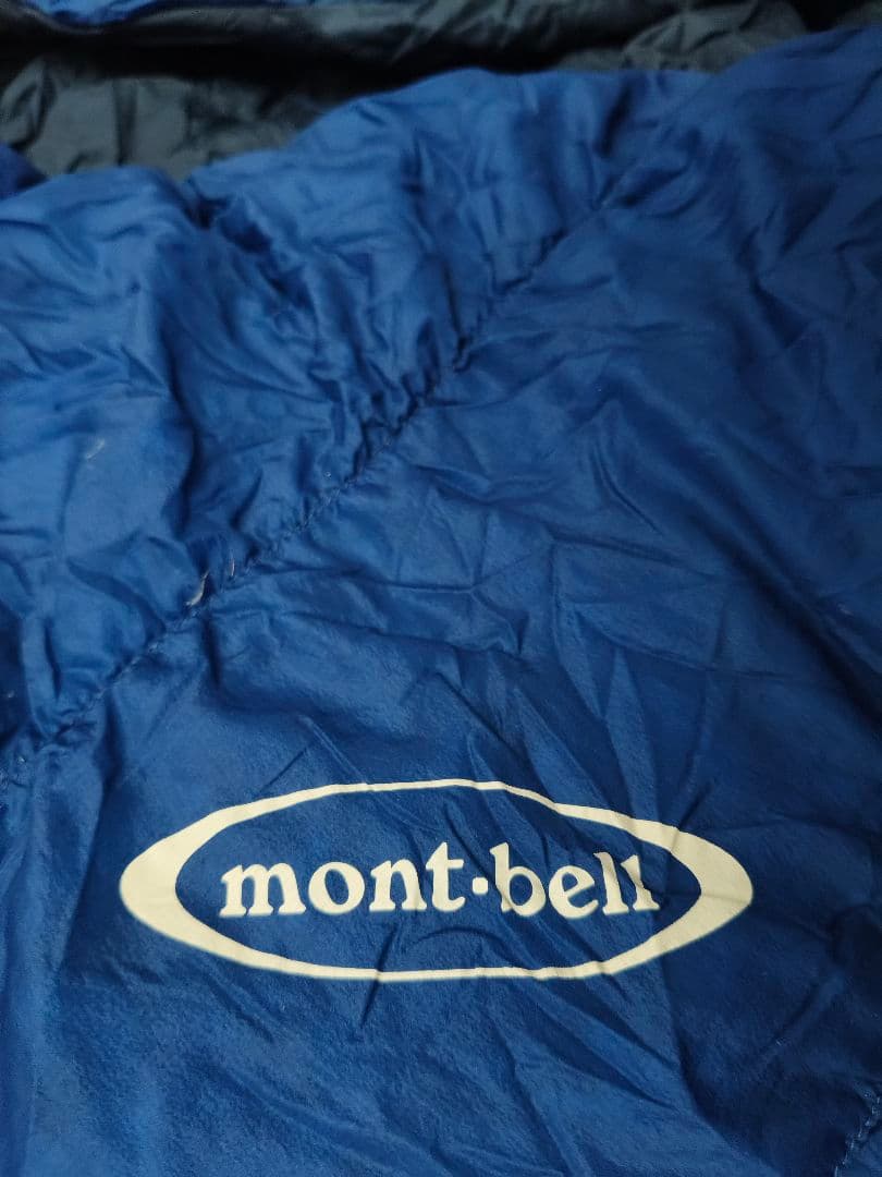 ◆ダウンハガー800#5◆ モンベル mont-bell シュラフ 寝袋 ブルー