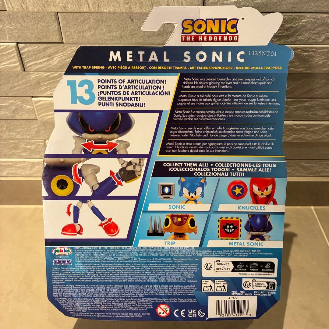 海外限定 ソニック メタルソニック Jakks フィギュア
