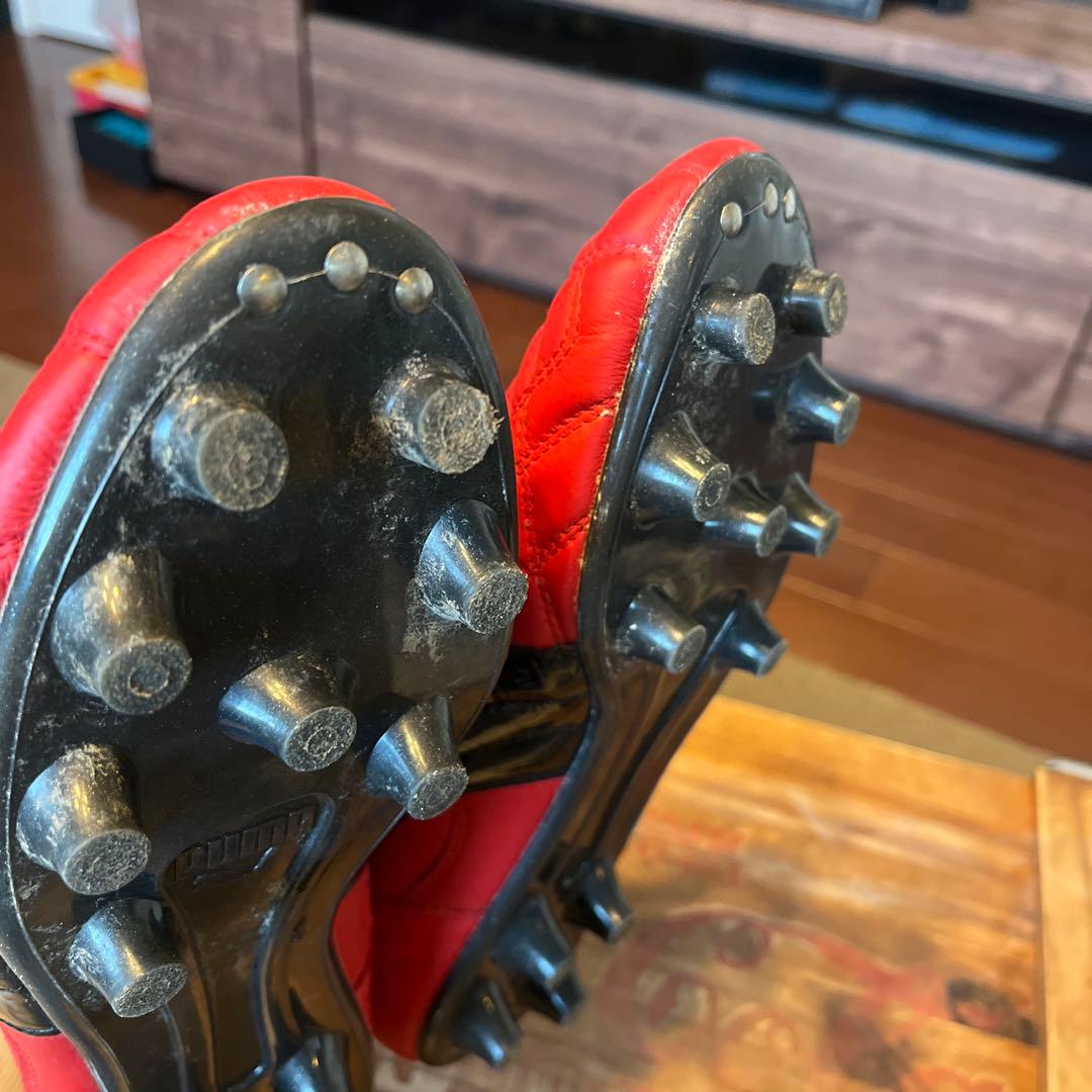 美品 PUMA サッカーシューズ 25.5cm