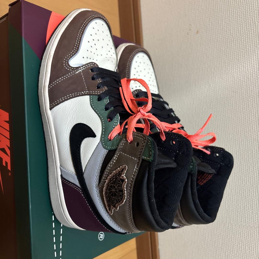 aj1 hand crafted highエアジョーダン1 ハンドクラフテッド