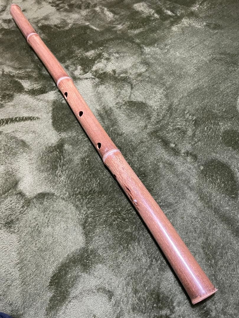 中古　木製尺八本体 86cm