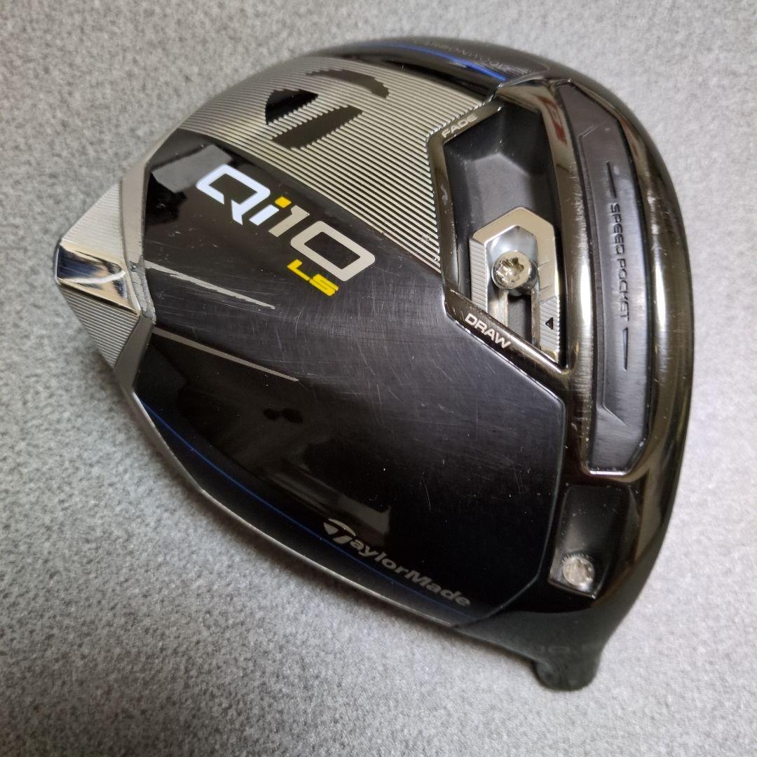 TaylorMade Qi10 LS 10.5 ヘッドとヘッドカバー