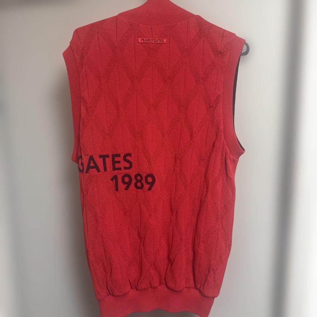 PEARLY GATES ジッパーベスト リバーシブル5号