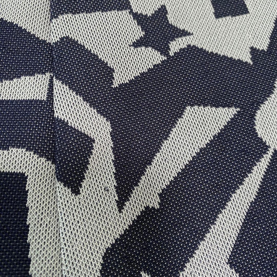 MARK&RONA ノースリーブ　ワンピース　M NAVY