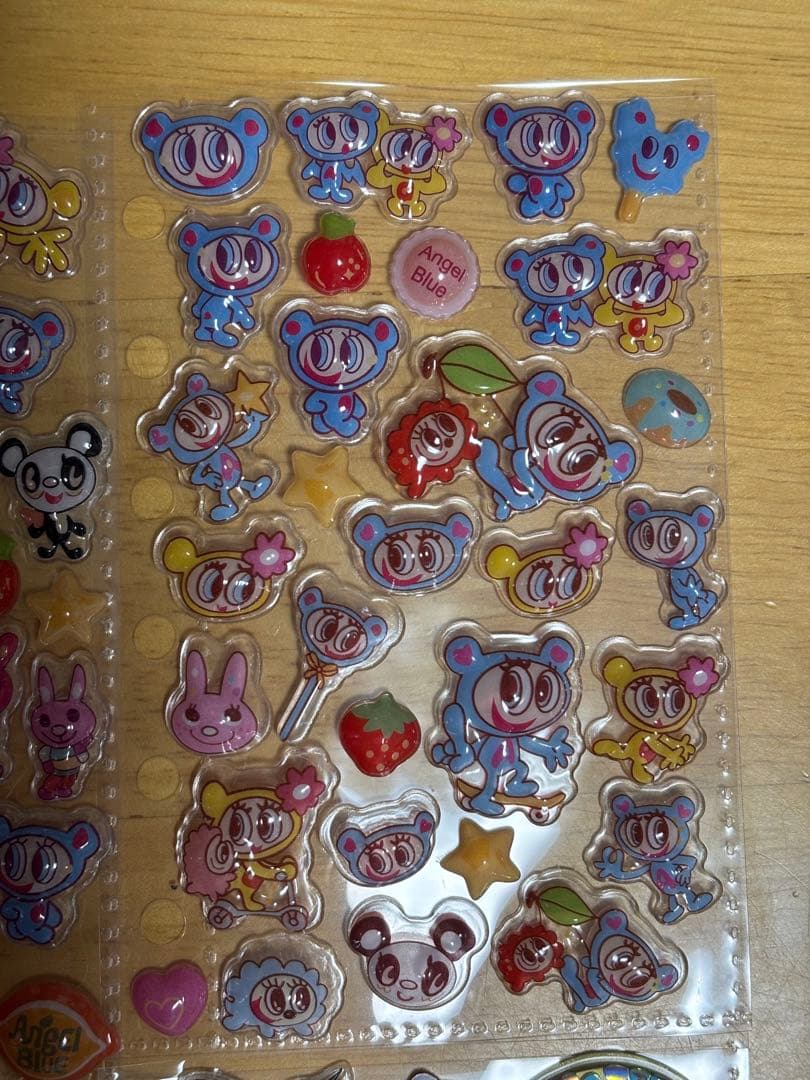 【正規品】ボンボンドロップシール　きゅんポップシール　A7シール帳　完成品