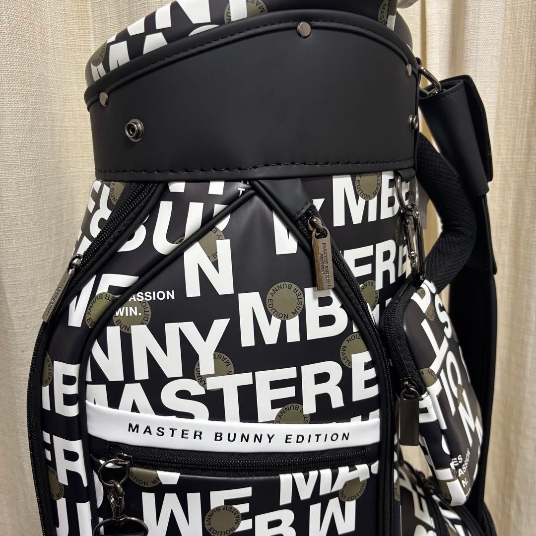 マスターバニーエディション総柄プリントキャディバッグ新品未使用ポーチ付き