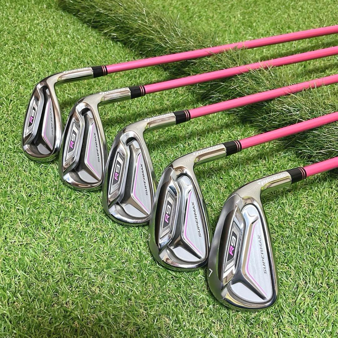 美品 TaylorMade R9SUPERMAXレディースゴルフクラブ8本セット