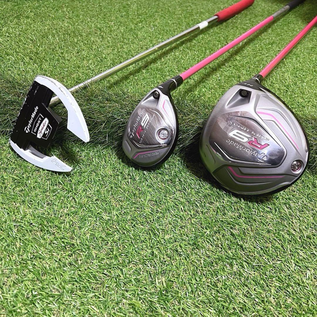 美品 TaylorMade R9SUPERMAXレディースゴルフクラブ8本セット