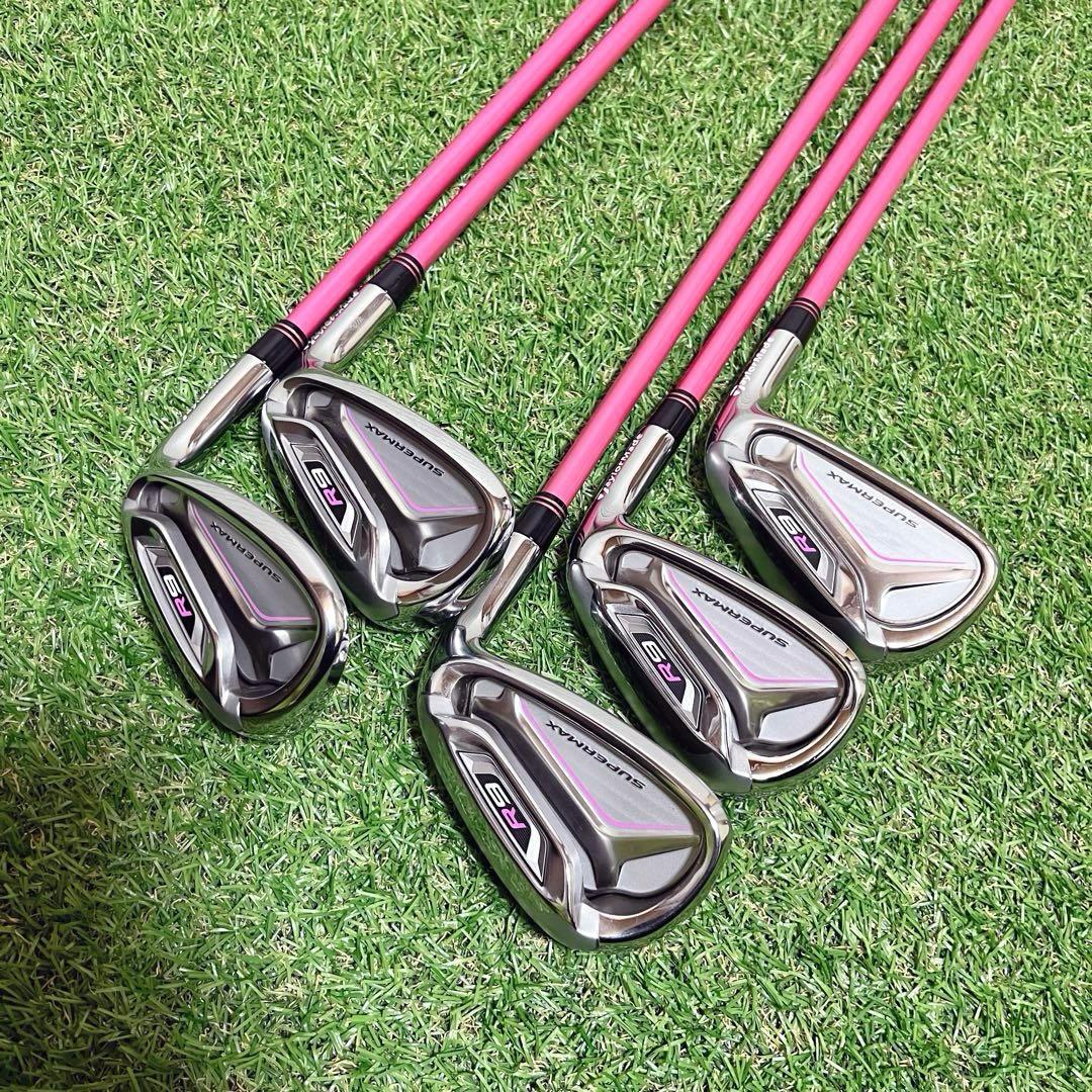 美品 TaylorMade R9SUPERMAXレディースゴルフクラブ8本セット