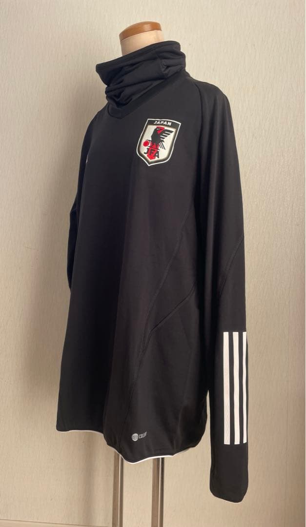 adidas 日本代表 JFA ピステ トレーニングウェア 黒 2XLサイズ