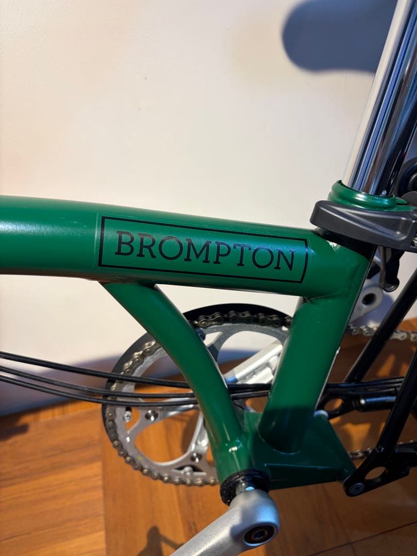 【美品】2024年3月購入BROMPTON M6L 6速　グリーン
