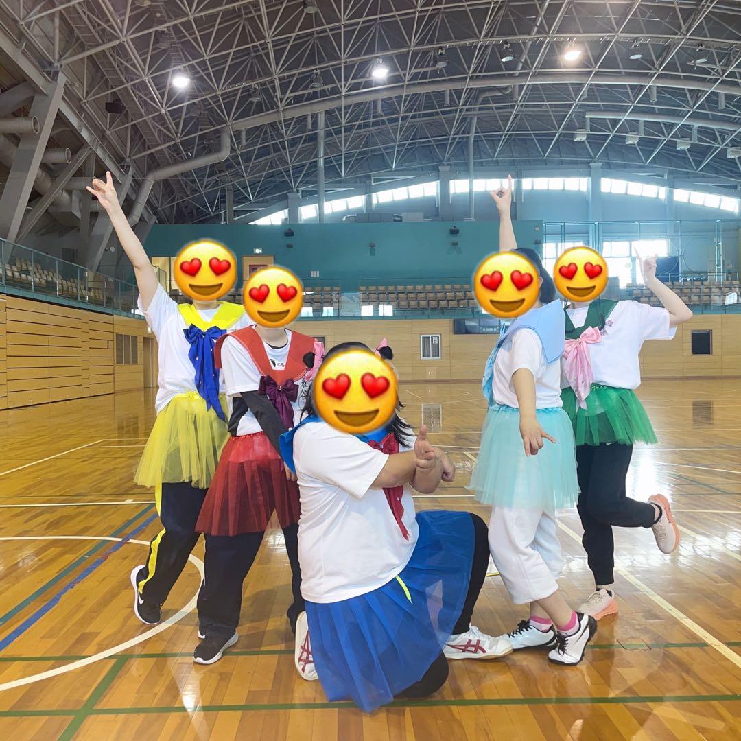 セーラームン風手作り満載衣装×5