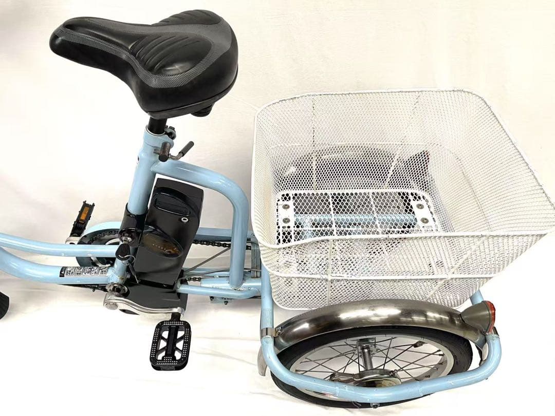 【即乘】送料無料 電動アシスト三輪自転車8.5Ah 20-16インチ動作確認済