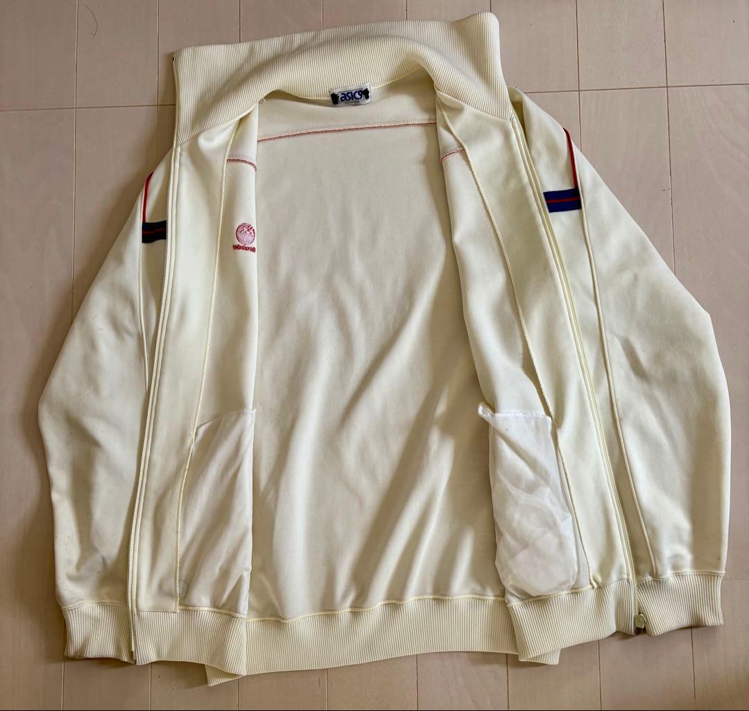 【希少80s】asics アシックス　レトロジャージ　トラックジャケット　XL
