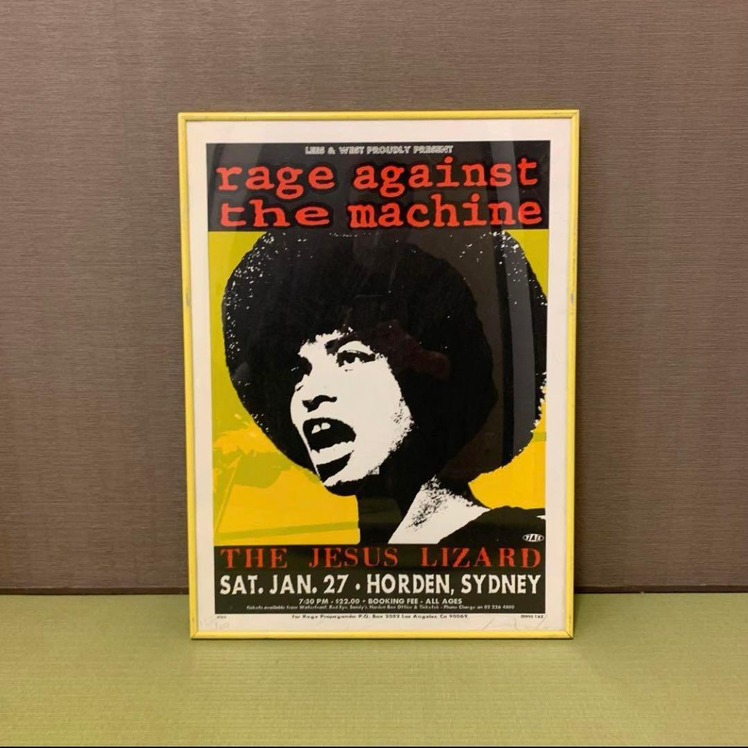 [額付] Rage Against The Machine ポスター taz