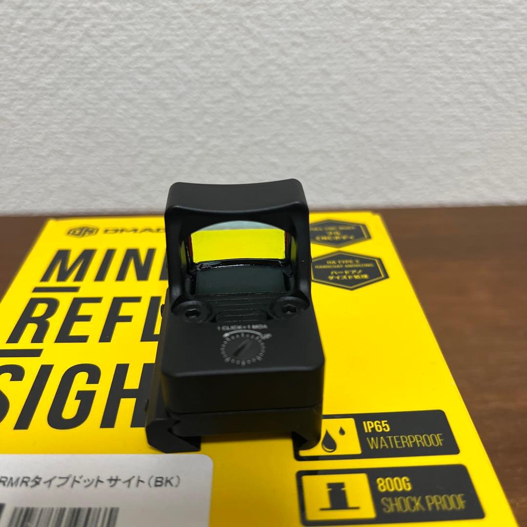 ち*い様 DMAG RMRタイプドットサイト (BK)dpp titaniumプ