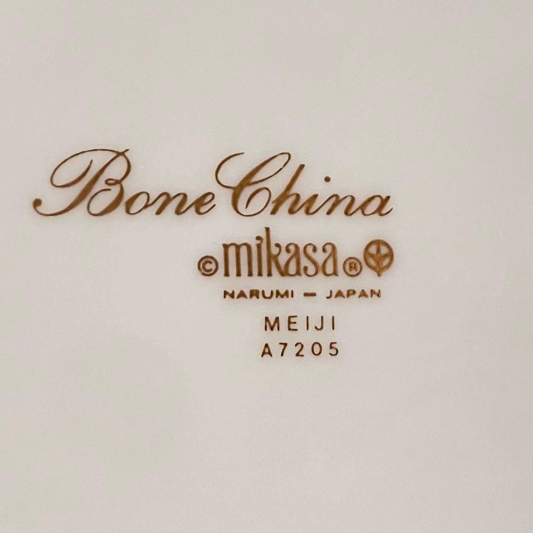 MIKASA MEIJI ボーンチャイナ 八角皿 オクタゴナルプレート