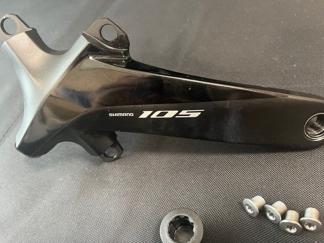 Shimano 105 クランクアーム 170mmブラック