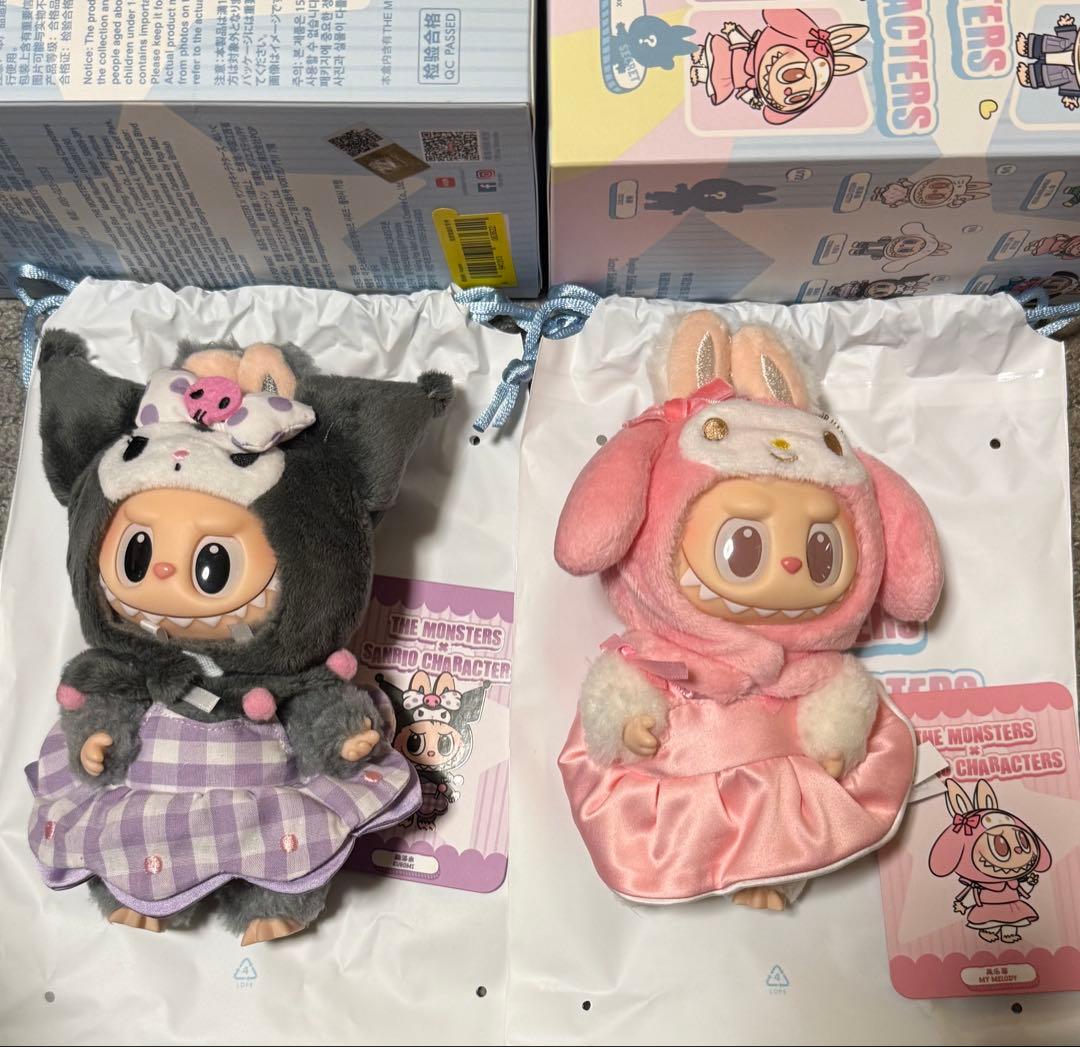 THE MONSTERS×SANRIO ラブブ サンリオ マイメロ　クロミ