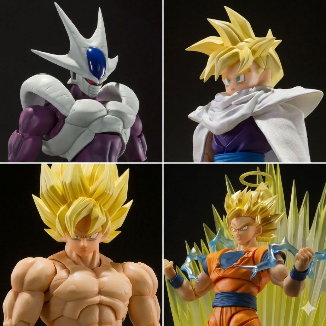 新品未開封　S.H.Figuarts ドラゴンボール人気キャラ4点セット（お得）