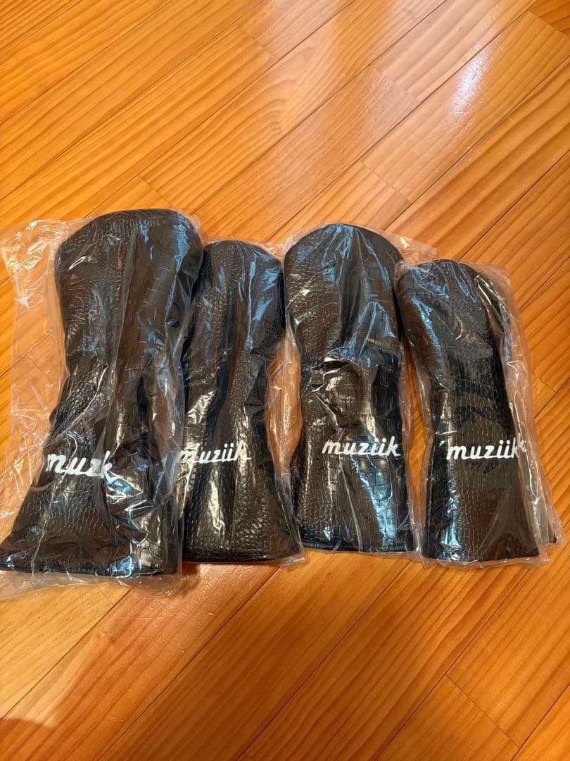 超レア 220本限定 muziik・ムジーク キャディバッグ、ヘッドカバー付き