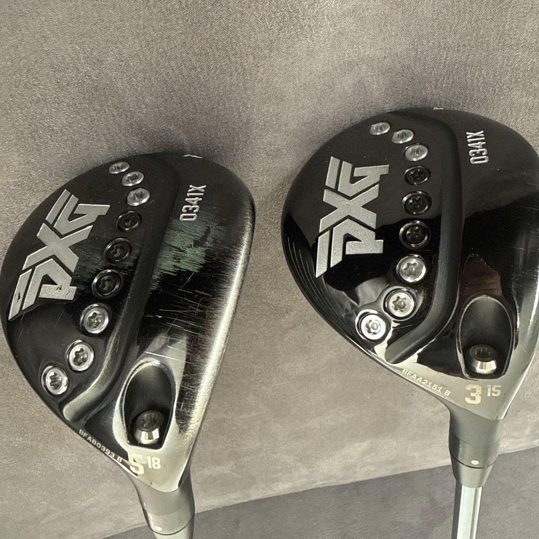 PXG 0341X フェアウェイウッド 2本セット