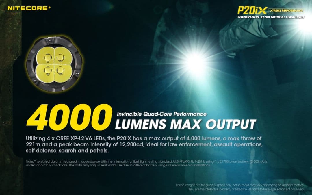 ライト・ランタン Nitecore P20IX