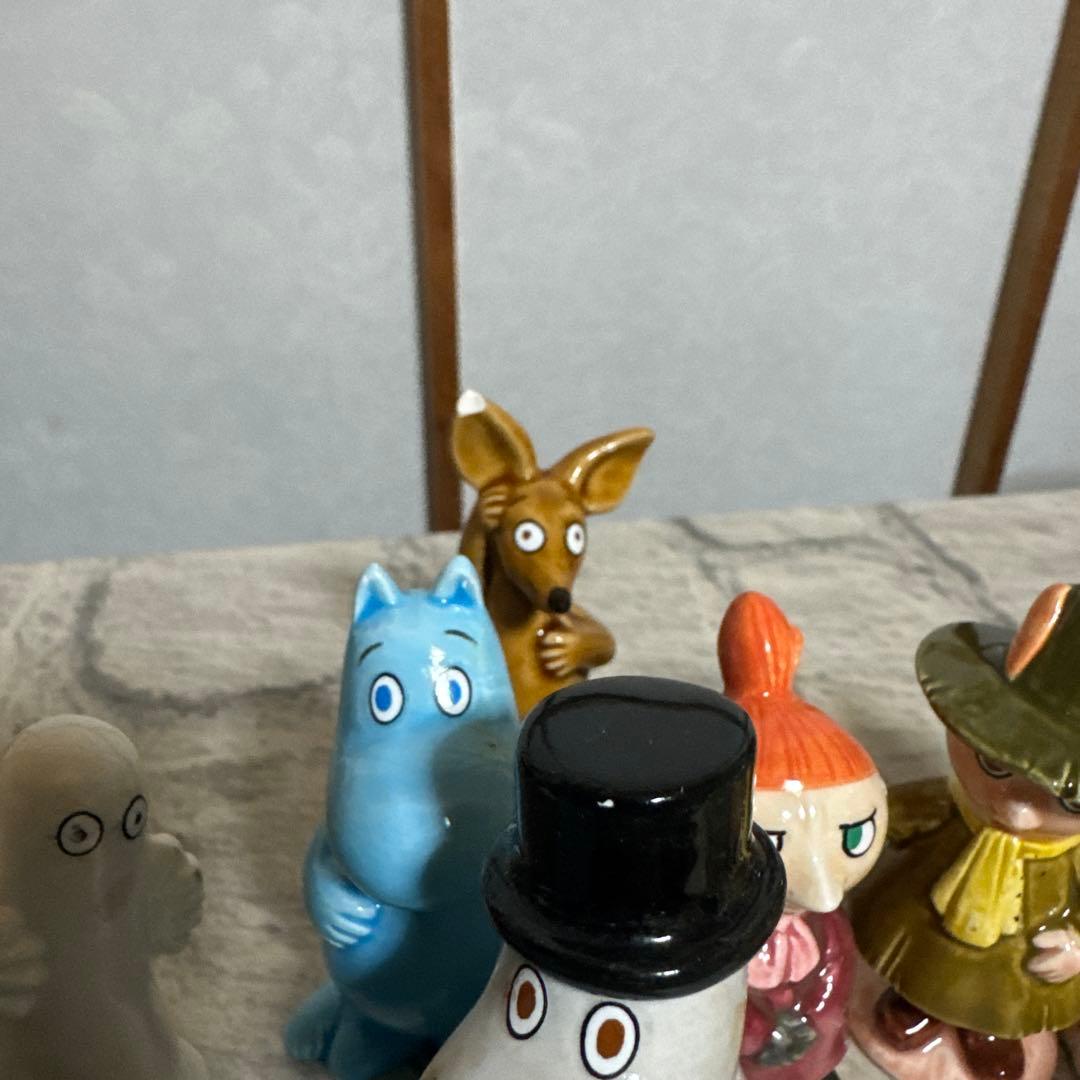 フィギュアセット ムーミン　陶器　置物　10点セット