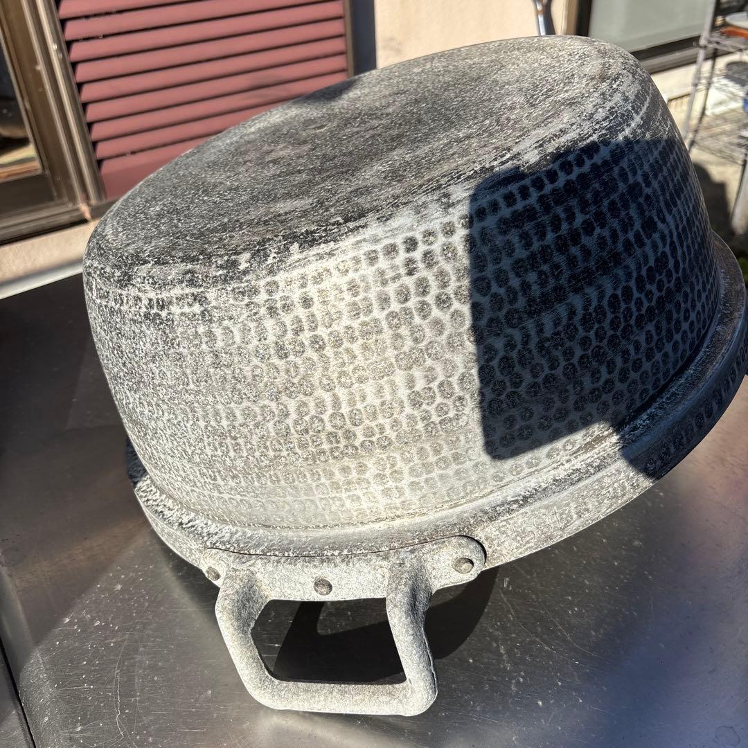 アルミ両手鍋 ・炊き出し・BBQ道具４８cm