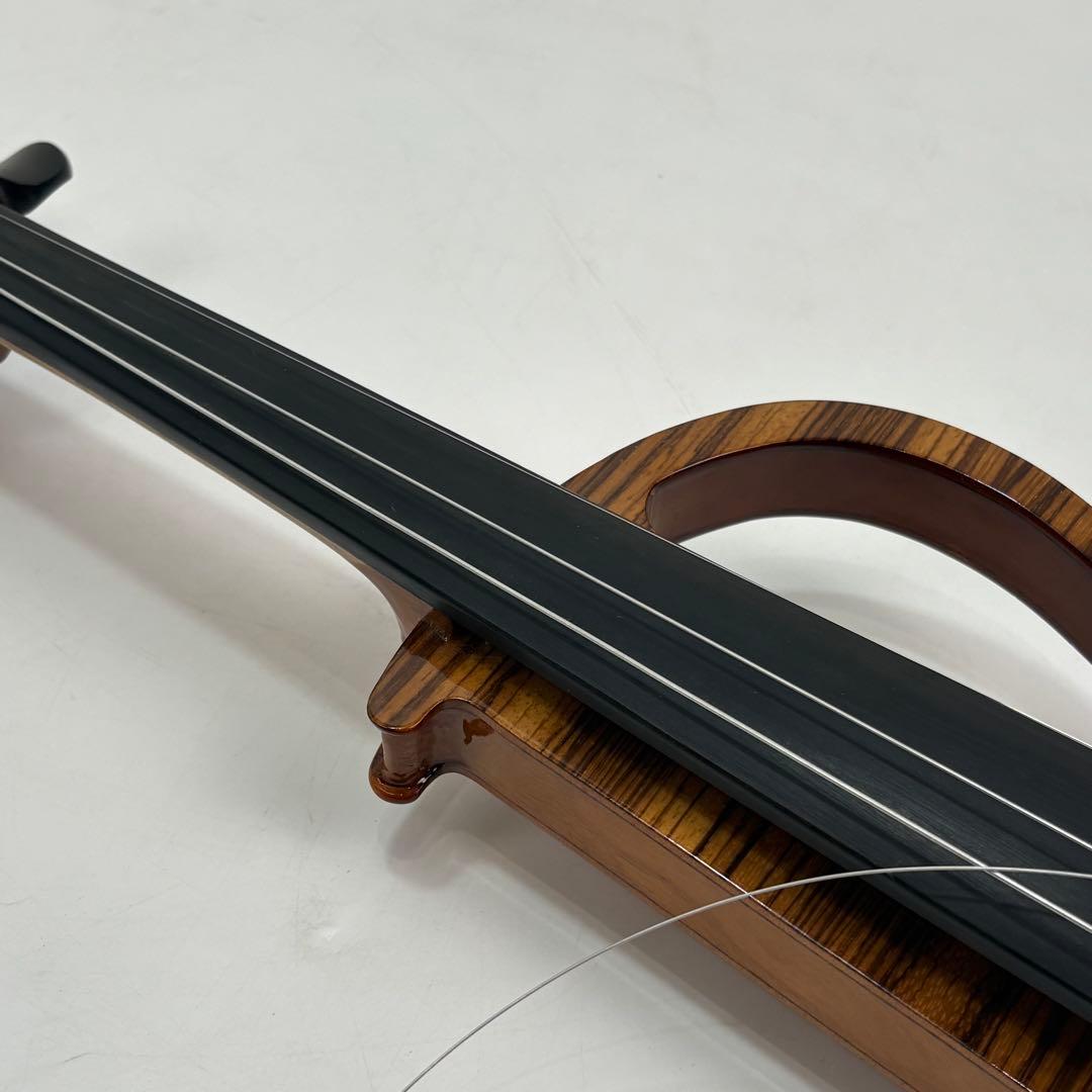 エレキバイオリン 4/4 サイレントタイプ ケース・弓付き 現状品