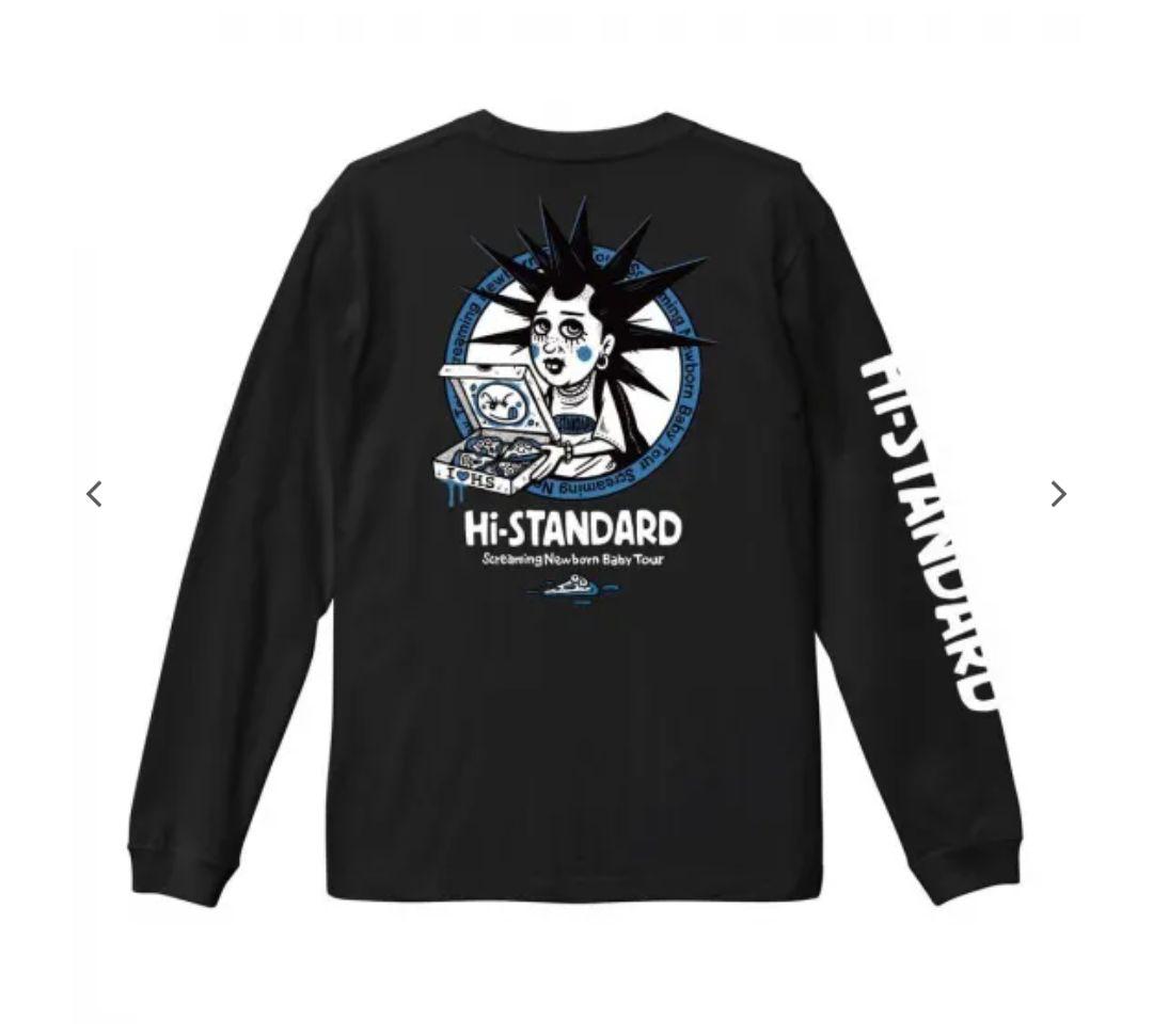Hi-STANDARD SNB TM Paint L/S Tシャツ XLサイズ