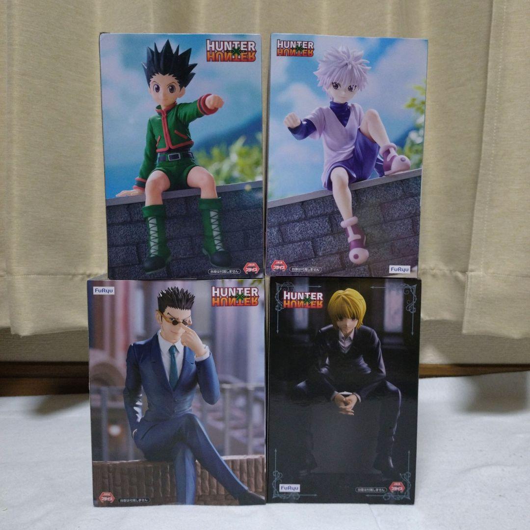 HUNTER×HUNTER　ぬーどるストッパーフィギュア　4体