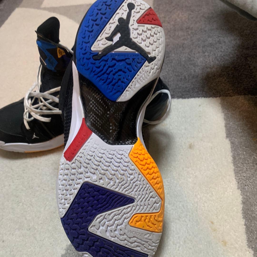Jordan バスケットボールシューズ ブラック/マルチカラー