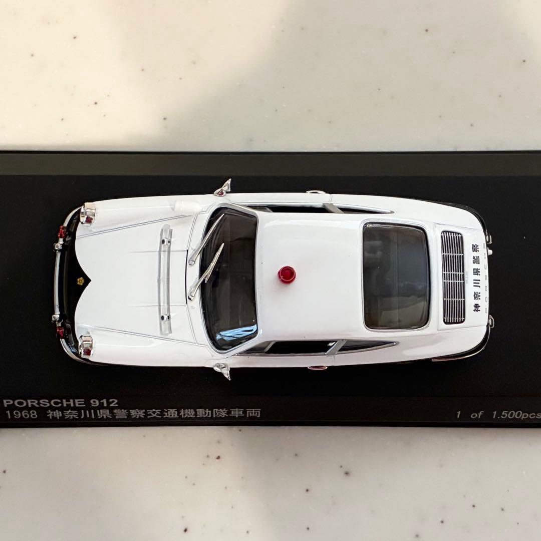 RAI’S 1/43 ポルシェ 912 1968 神奈川県警 交通機動隊車両