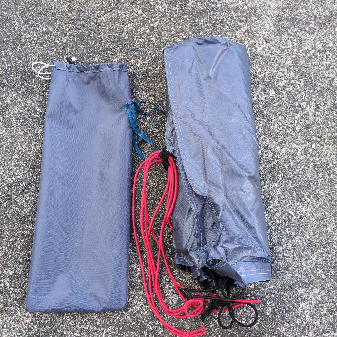 DOD ワンポールテントL T8-200-TN 大型 大人数 グランドシート付