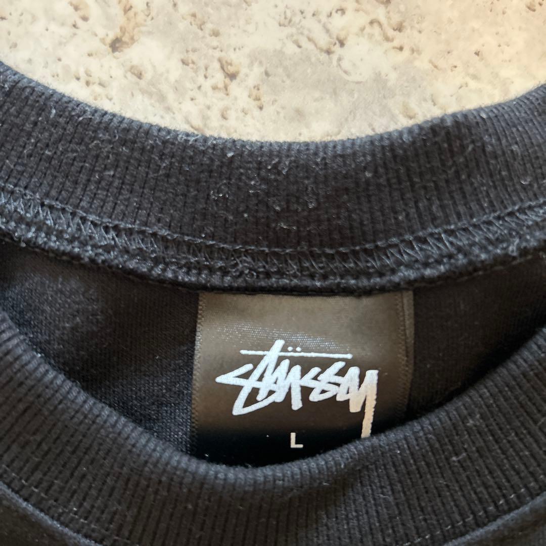 Stussy 8ボールデザイン スウェット Lサイズ ブラック