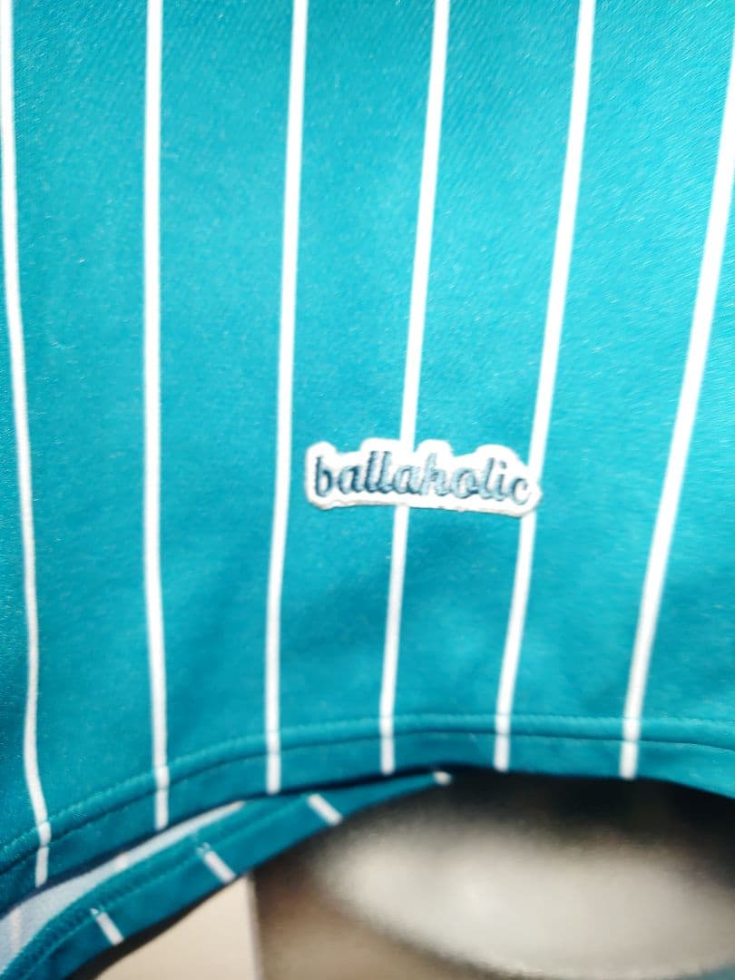 batlaholic ストライプシャツ Lサイズ 7分袖