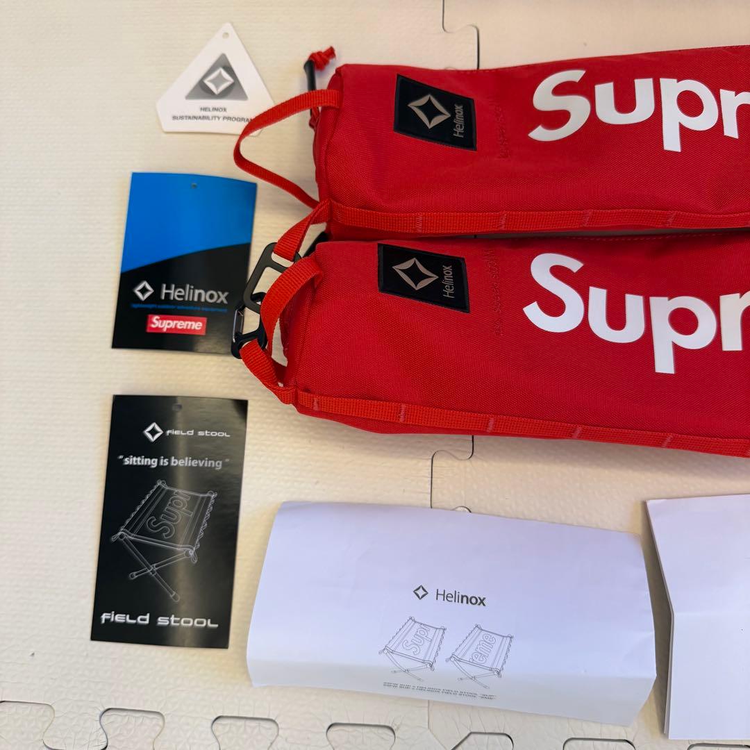 テーブル・チェア・ハンモック Supreme Helinox Tactical Field Stool red