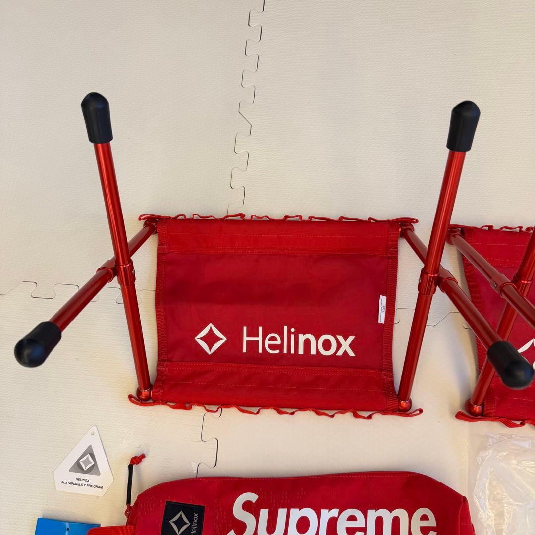 テーブル・チェア・ハンモック Supreme Helinox Tactical Field Stool red